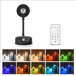 applique murale led rechargeable detection humaine couleurs rgb variante intensite moderne chambre salle manger
