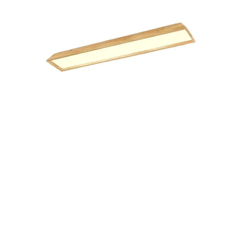 lampe led moderne bois naturel éclairage quotidien 15 30 mètres carrés télécommande intensity variable