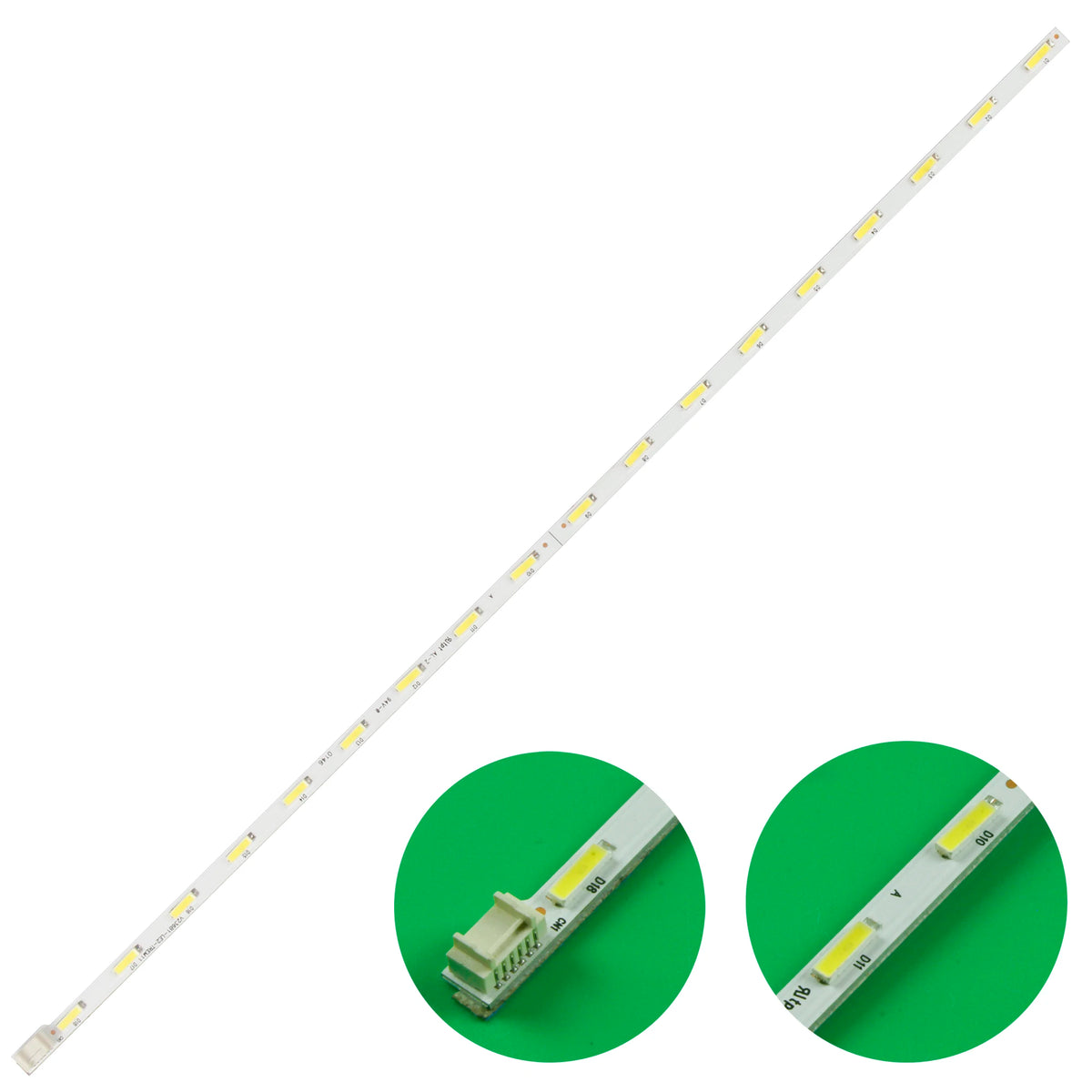 ruban led blanc moderne adhésif connecteur intégré 18 diodes lumière