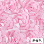 tapis mariage satin roses relief texturé violet rouge vert élégant antidérapant 50cm 130cm