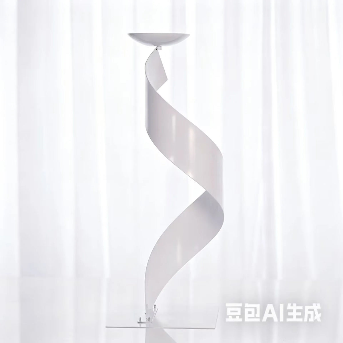 support bouquet fleurs artificielles doré métal moderne décoration mariage fête centre table maison luxe