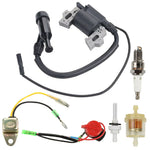 pièces détachées moteur thermique kit allumage bougie filtre carburant bobine coupe circuitHondaGX200GX120GX110GX140GX160