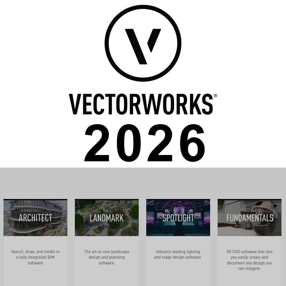 logiciel vectorworks architecturaux modules complet cad dmx éclairage scène professionnel moderne