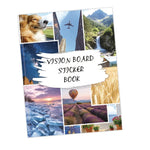 livre stickers multicolores modernes stickers autocollants photos naturelles fruits animaux scènes urbaines adhésifs minimaliste
