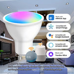 ampoule led gu10 blanc moderne zigbee compatible alexa google yandex weblink