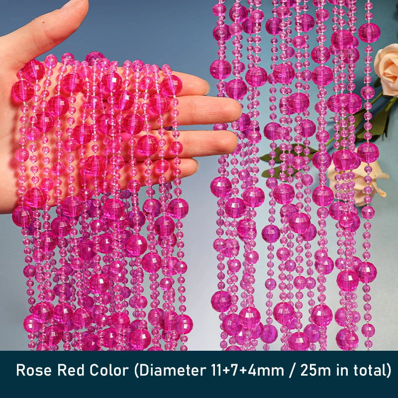 rideau pvc clips moderne rose bleu clair facile porte maison translucent