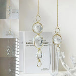 decoratives transparentes dorées facettes moderne élégant collier chaines dorées or