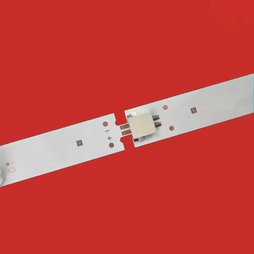 bande led blanche rectiligne moderne adhésive leds 700mm 3v connecteur