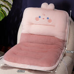 coussin chaise mousse mémoire forme peluche panda confortable anti décubitus animé doux vert marron