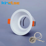 Downlight spot led blanc moderne base aluminium facile clips métalliques opaques 86mm 40mm