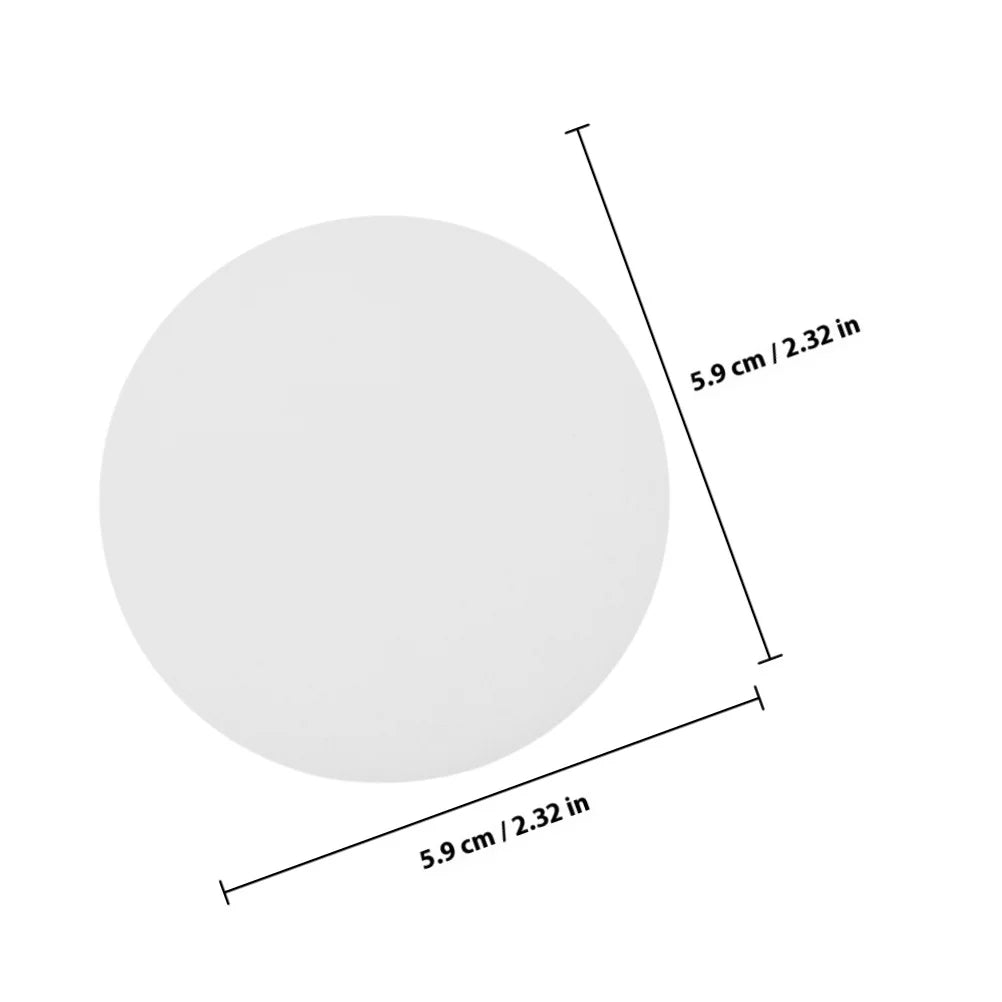 diffuseur lumière blanc moderne opac opaque rond encastré led 5.9cm