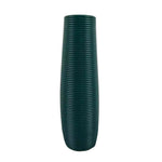 vases modernes plastique rayures diagonales blanc noir rouge vert gris