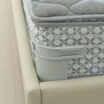 supports matelas adhésifs gris clair moderne rayures diagonales 4pcs bande adhésive