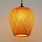 lampe suspendue tissage rotin naturel moderne rustique pince lampe câble électrique opacité led chinois