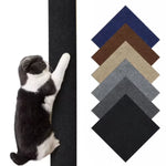 grattoir chats adhésif couleur gris moderne texture tissée taille 30x30cm 30x60cm