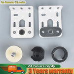 rideau motorisé pièces tête queue tube adaptateur vis blanc noir beige