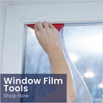 film fenêtre autocollant blanc mat moderne isolation thermique 30x100cm 40x100cm 50x100cm