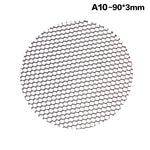 tapis protection noir maille fine moderne anti éblouissement aluminium opacité