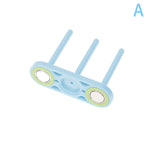 support bobines fil machine coudre bleu clair rondelles colorées pratique moderne
