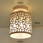plafonniers led modernes industriels géométriques blanc gris éclairage quotidien