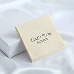 étiquettes produit toile lin noir rose gris beige bleu classique 8x8cm personnalisables logo imprimé