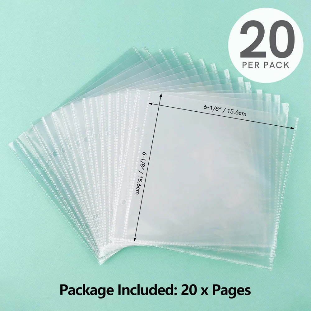 organisateur pochoirs scrapbooking portfolios anneaux couleurs motifs floraux géométriques feuilles transparentes étiquettes autocollantes pochettes