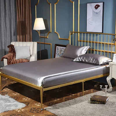 Parure de lit soie de mûrier haut de gamme Ombre Interieur