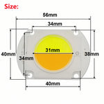 puce led haute puissance blanc jaune grille moderne 56mm 40mm 1.5mm