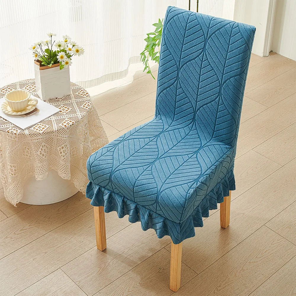 Housse chaise classique rayées adhésive vert clair foncé gris beige orange