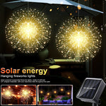 guirlande lumineuse solaire 90 150 200 leds multicolore étoiles moderne extérieur festive noël patio