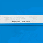 bande led blanc moderne connecteur fixations télévision éclairage led opacité