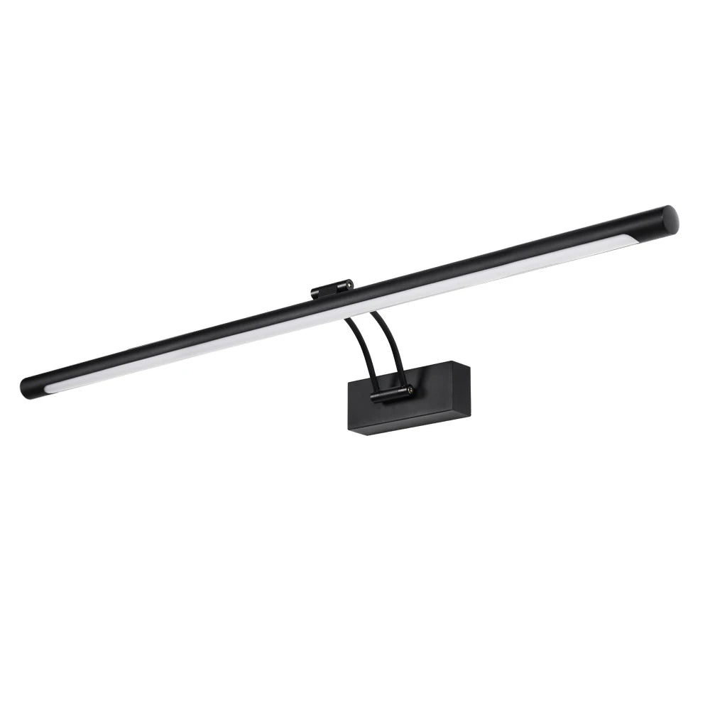 lampe led moderne noire 800mm 15 lumières clips facile chambre cuisine salon