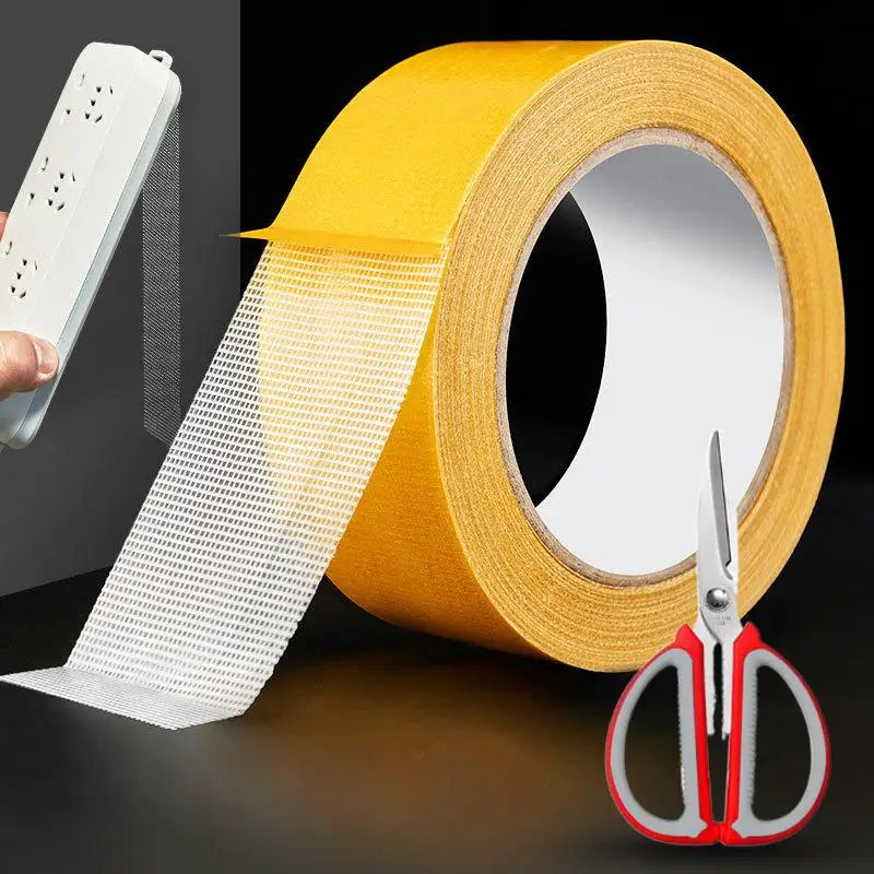 ruban adhésif double face jaune toile opacité pratique papier découlage large choix tailles