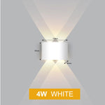 lampe murale moderne led blanc noir fixée mur éclairage quotidien 220v 110v 249 2000lm