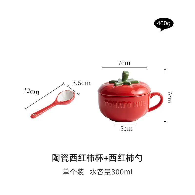 tasses porcelaine céramique motif citrouille texture rugueuse couleur orange verte rouge automnales