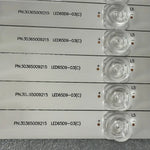 bande led blanche moderne 60cm connecteur électrique fixations invisibles aluminium