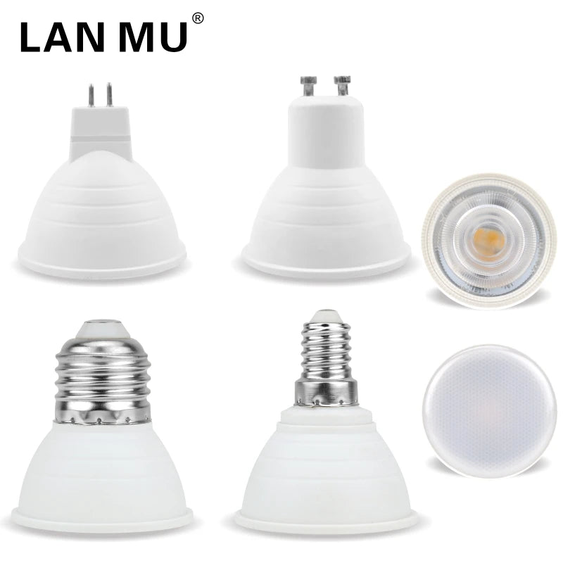 ampoules led blanc froid 120deg mat modernes e14 e27 gu10 mr16 opaques 50000hrs