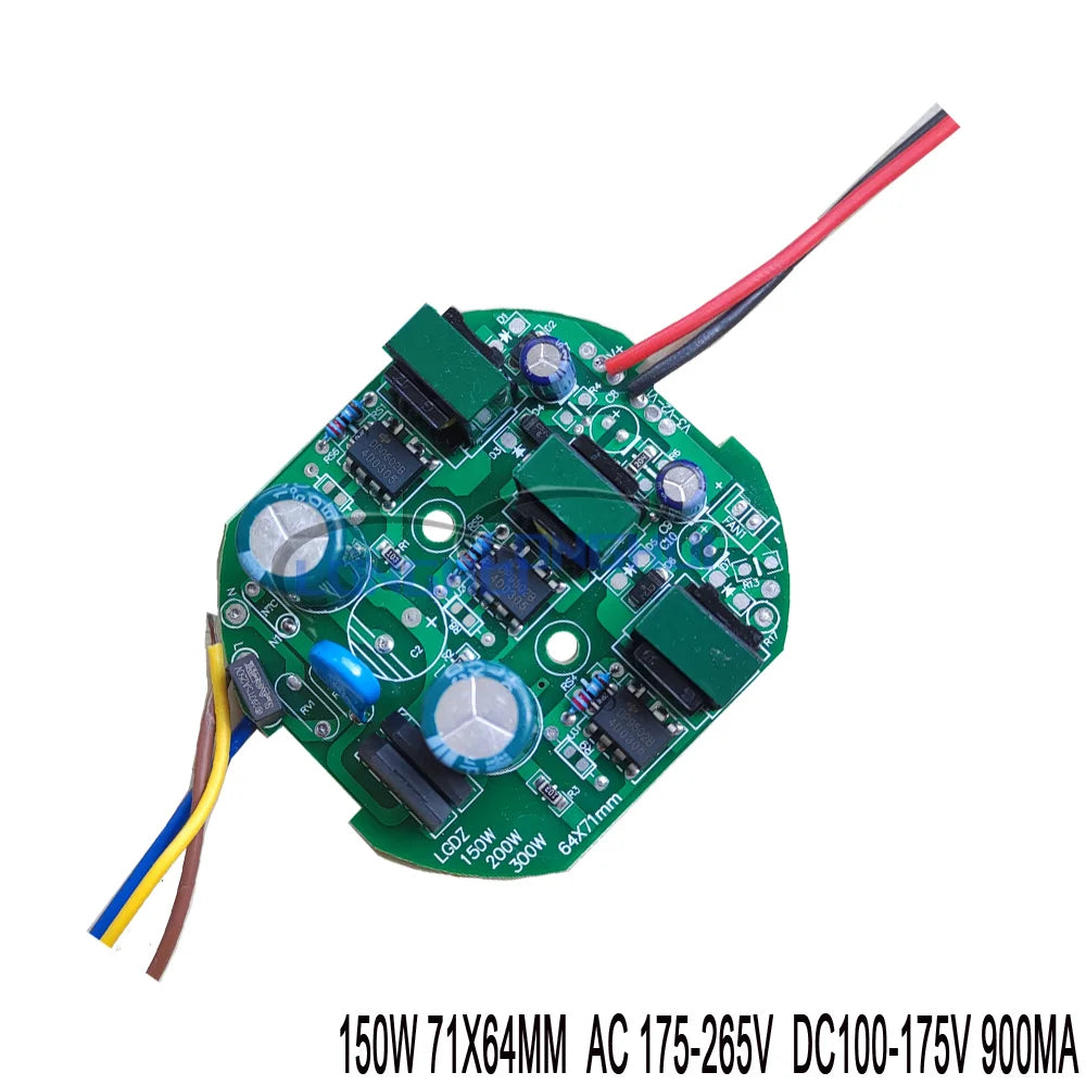 ampoules led 100w 150w 200w ip65 floodlights électronique circuits intégrés vert aluminium contemporain