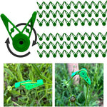 pinces plantes réglables 270 degrés plastique vert modernes pratique jardins culture