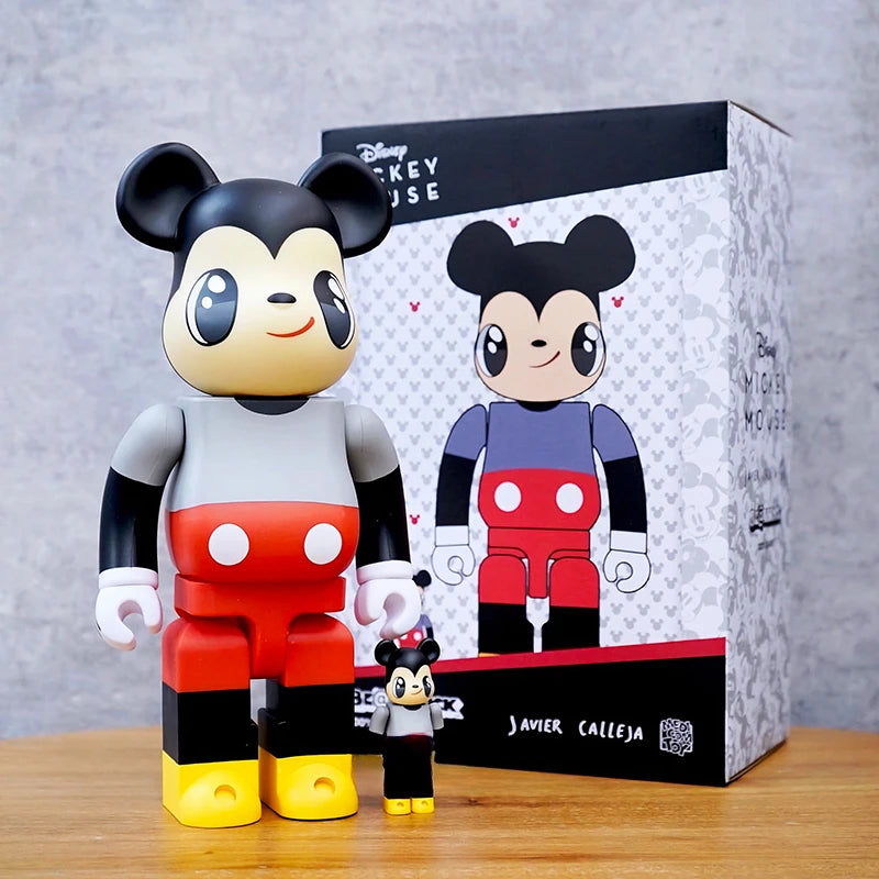 figurines animées grands yeux coiffures variées couleurs vives pack cadeau enfants modernes