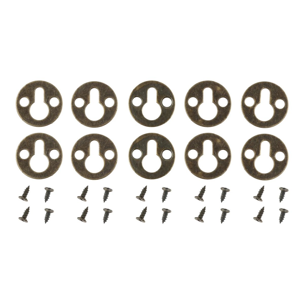 anneaux fixation or argent bronze classiques vis 25mm travail boisintage fournitures bricolage