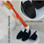 support brosse dents pieds mocassins chapeau noir blanc orange decoratif humorous erotique collection adultes