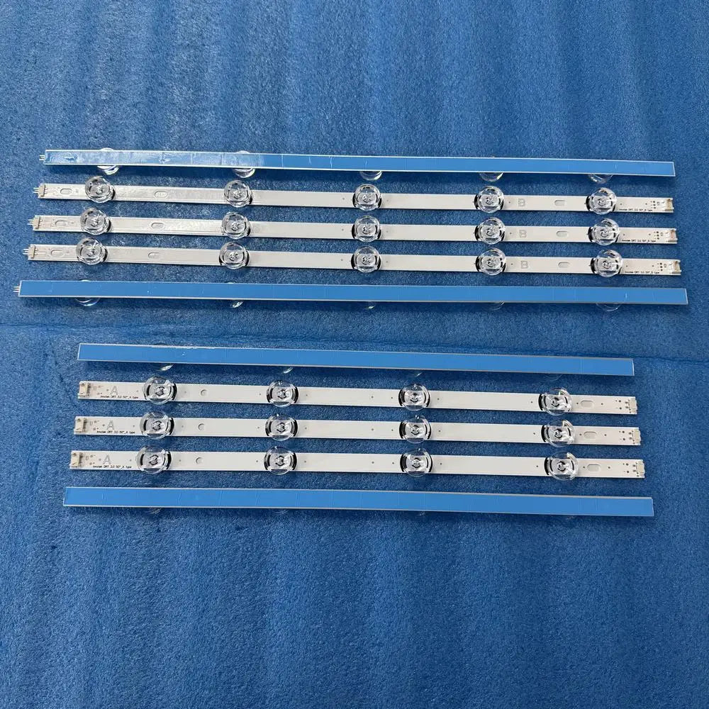 bandes led éclairage blanc moderne fixation connecteurs électriques aluminium sans câble bouton poussoir