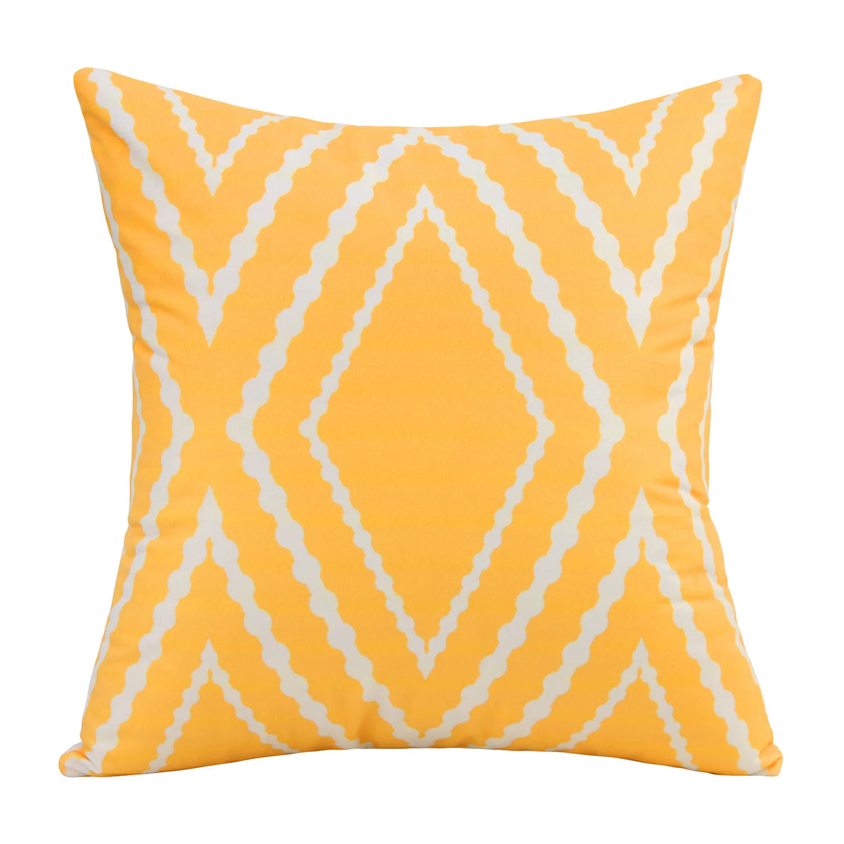 housses coussin imperméables motif floral moderne adhésif bleu violet jaune blanc