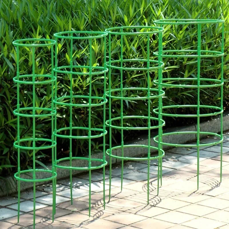support plantes vert clips moderne arrangement fleurs tige fixation jardinextérieur
