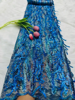 tissu dentelle sequins franges rose vert bleu marron élégant mariage soirée polyester coton