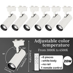 spots led dimmables télécommande moderne noir lisses opaques éclairage urgence certification rohs ccc