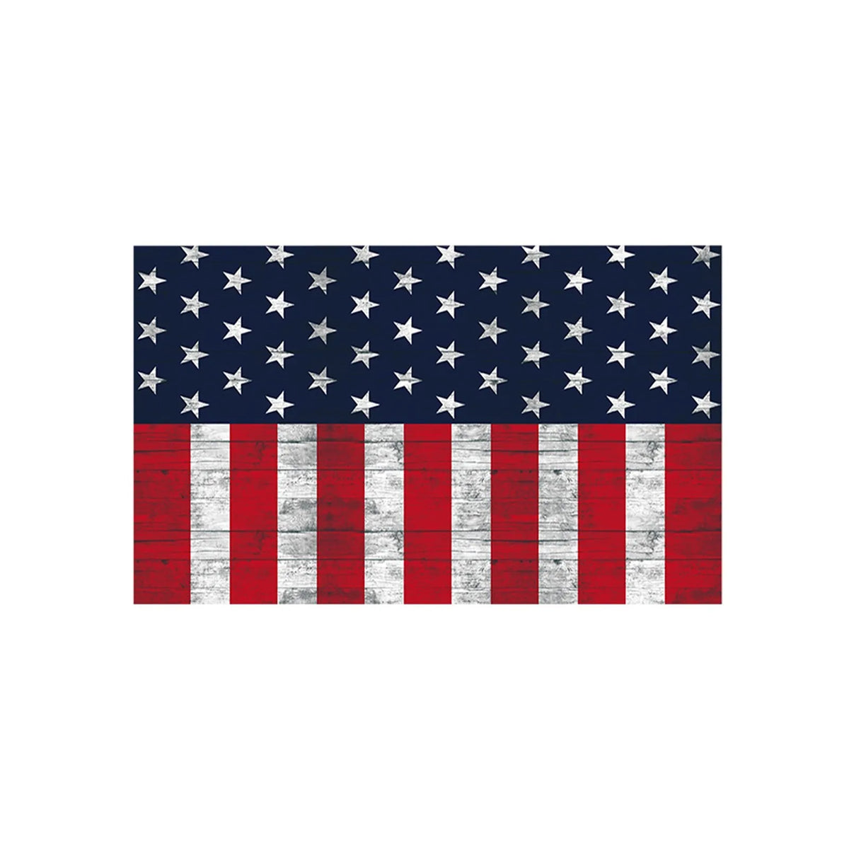 nappe jetable imperméable rouge blanche bleue theme jour independance americain festive table mangerDecoration patriotique