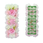 guirlande florale artificielle décoration maison blanc rose pâle vert clair clips romantiqueintérieur