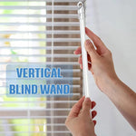rideau transparent moderne tige verticale embout fixation boîte rangement